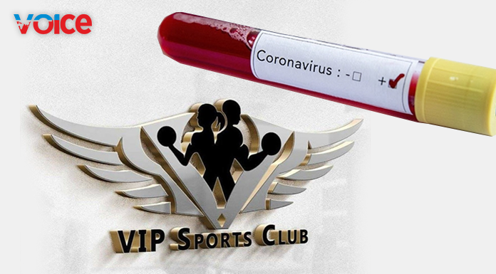 Vip Sports Club'ta pozitif vaka!