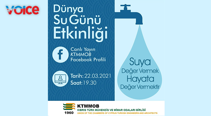 Su Günü nedeniyle etkinlik düzenlenecek
