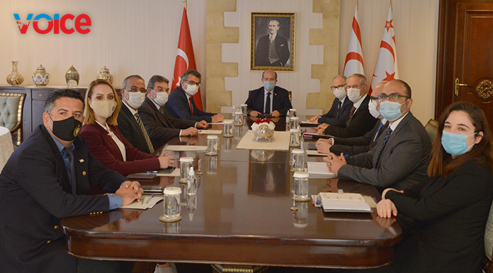 Cumhurbaşkanı Tatar, Cenevre toplantısı öncesi CTP ile görüştü