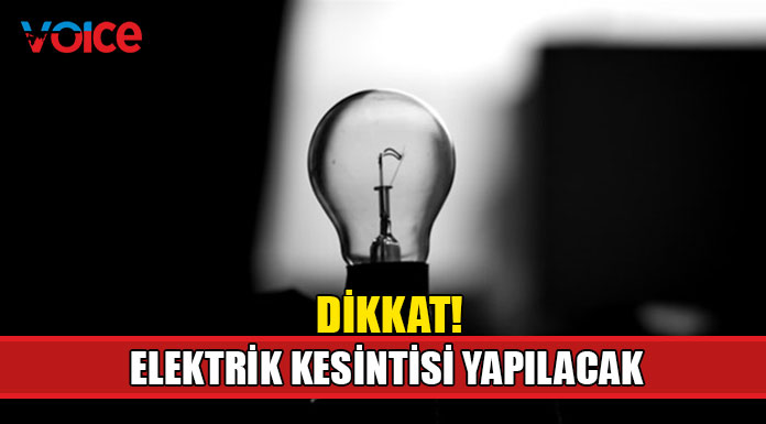 Kervansaray bölgesinde kesinti olacak