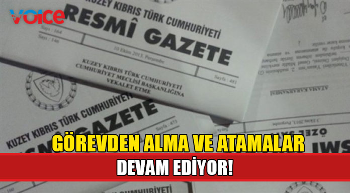 Görevden alma ve atama