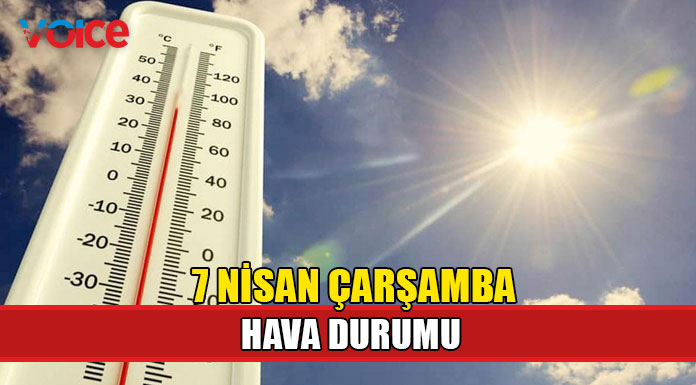 Bugün hava nasıl olacak? (7 Nisan Çarşamba hava durumu tahminleri)