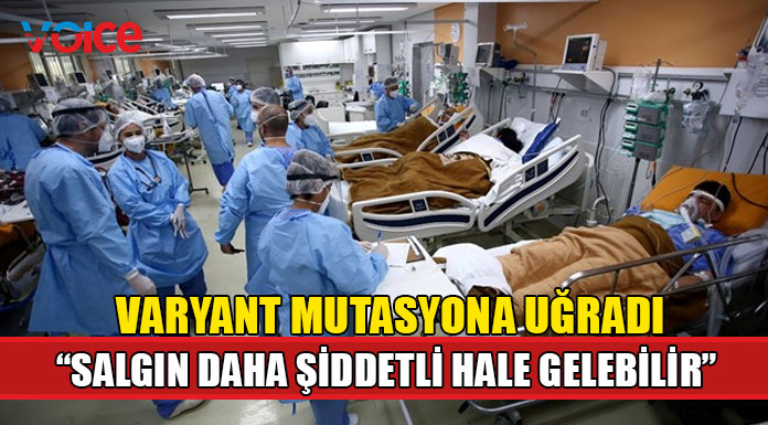 Brezilya'daki P1 varyantı mutasyona uğradı
