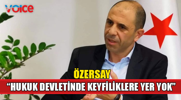 "Her canı isteyen Anayasanın beğenmediği maddelerini kenara koysa diktatörlük olurdu"