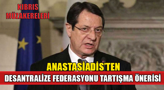 Anastasiadis 13 sayfalık konuşma yaptı