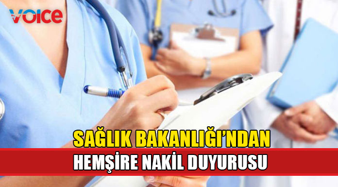 Sağlık Bakanlığı'ndan hemşire nakil duyurusu