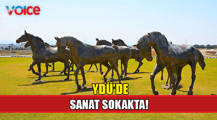Yakın Doğu Üniversitesi'nde sanat sokakta!