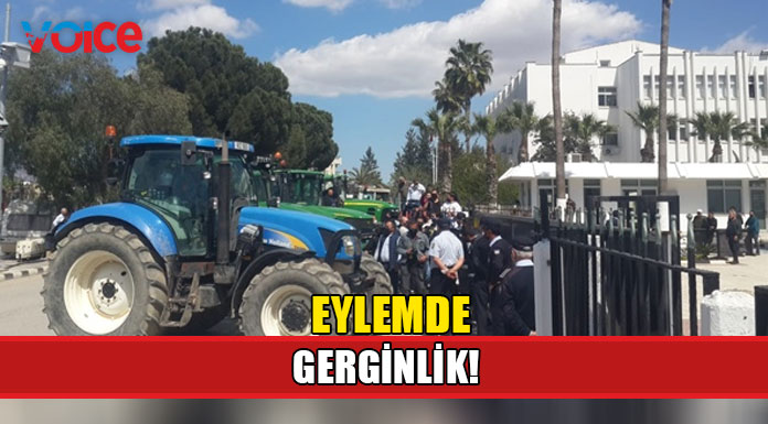 Çiftçiler Başbakanlık önünde!