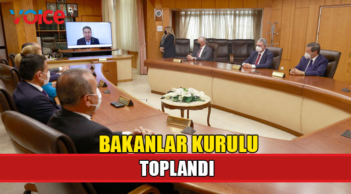 Bakanlar kurulu toplantısı başladı