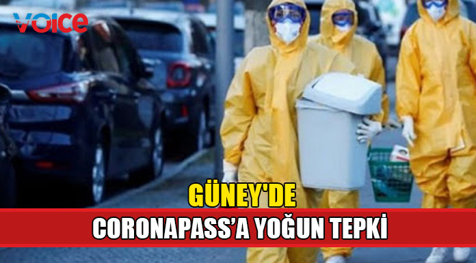Güneyde Coronapass'a yoğun tepki