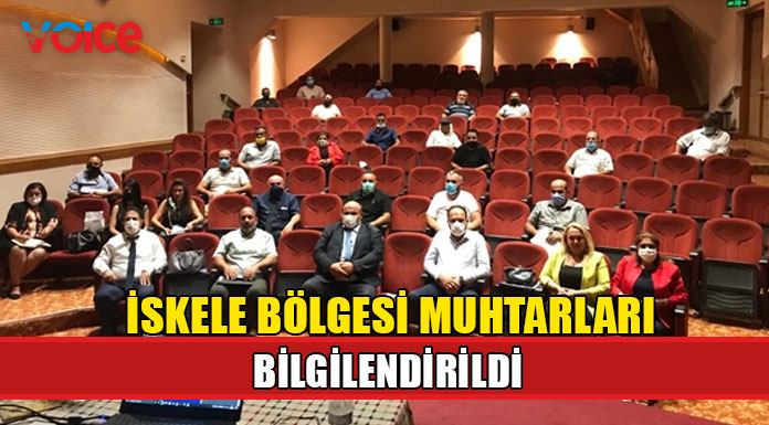İstatistik Kurumu İskele bölgesi muhtarlarını hanehalkı bütçe anketi konusunda bilgilendirdi