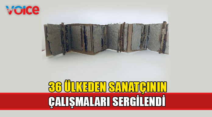 Kıbrıslı Türk kağıt sanatçıları '‘Postal Sanatçı Kitapları Proje Sergisi’nde
