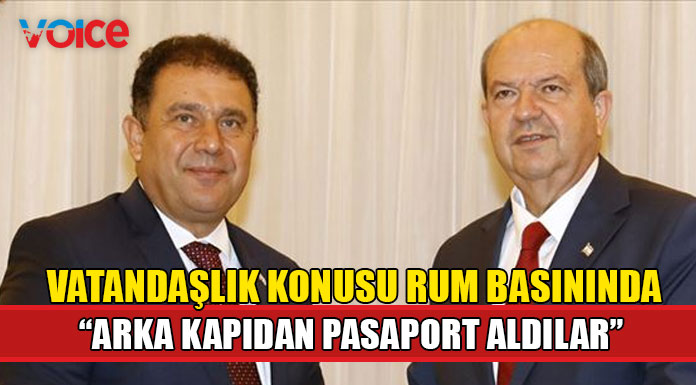 Vatandaşlık konusu Rum basınında geniş yer buldu