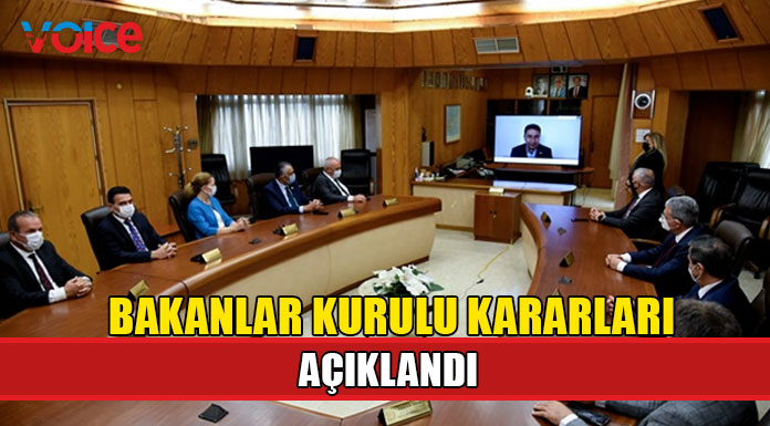 İşte Bakanlar Kurulu'nda alınan tüm kararlar