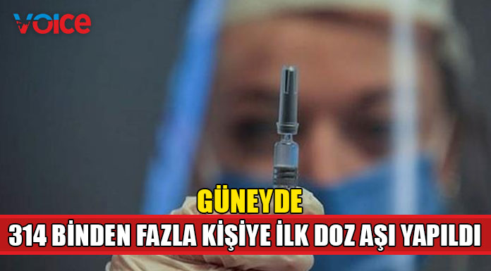 Güneyde 18-21 yaş grubundakiler aşılanıyor