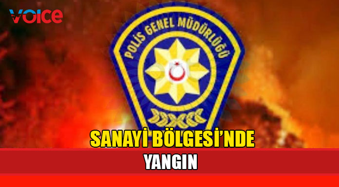 Kaynak atölyesinde yangın çıktı