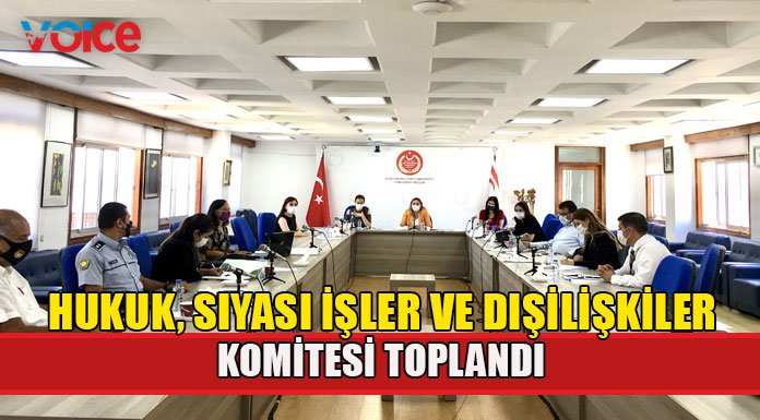 Komite tasarı ve öneriyi görüştü