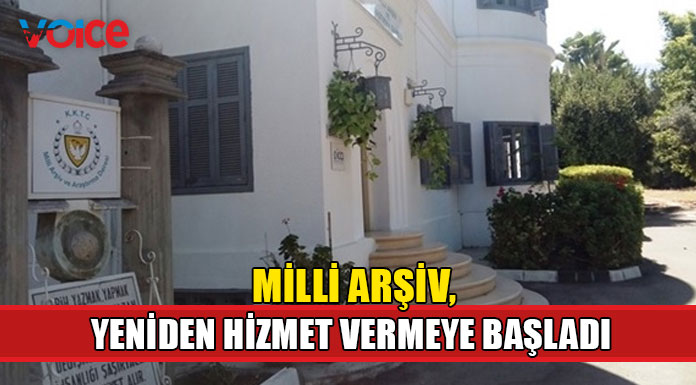 Milli Arşiv, yeniden hizmet vermeye başladı