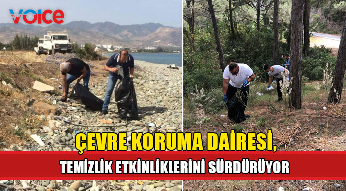 Çevre Koruma Dairesi, Alevkayası Piknik Alanı bölgesinde temizlik etkinliği düzenledi