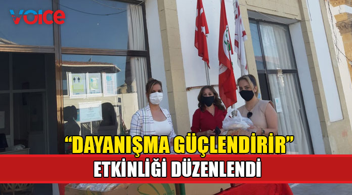 DP Merkez Kadın Örgütü “Dayanışma Güçlendirir” etkinliği düzenledi