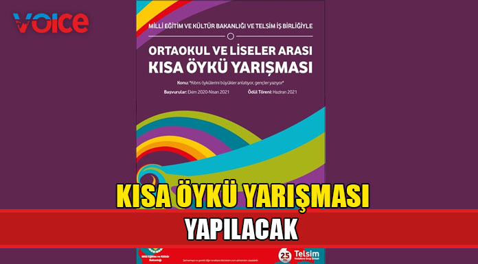 Kısa öykü yarışması başvuruları Pazartesi sona erecek