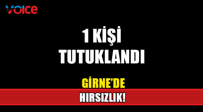 Girne'de hırsızlık!