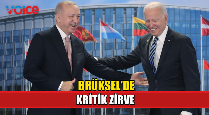 Erdoğan, Biden'la görüşüyor