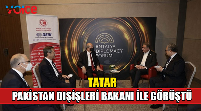 Cumhurbaşkanı Tatar temaslarını sürdürüyor