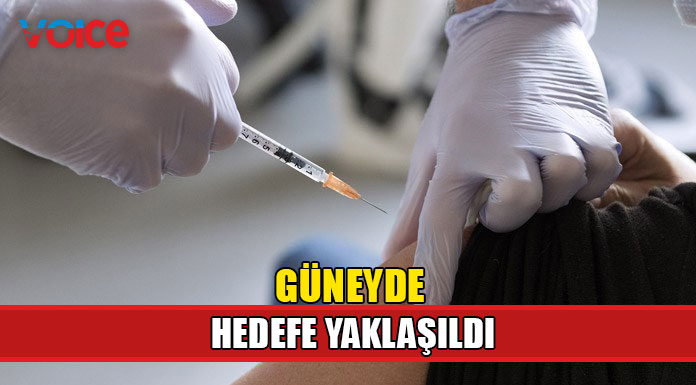 Nüfusun birinci doz aşı alması hedefine yaklaşıldı