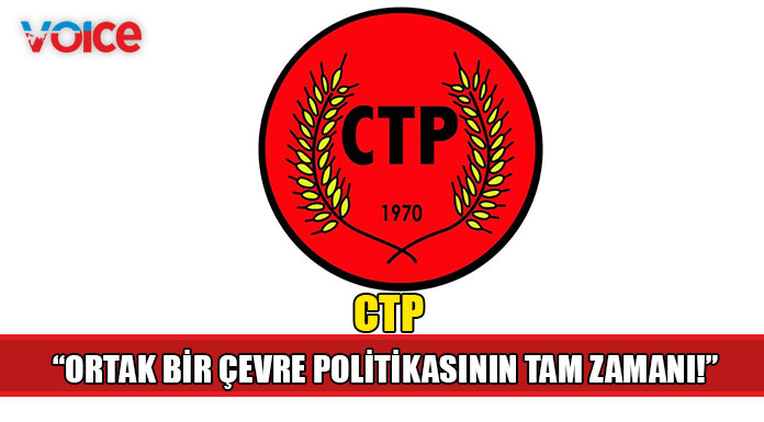 "Ortak bir çevre politikasının tam zamanı!"