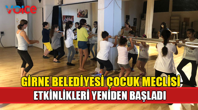 Girne Belediyesi Çocuk Meclisi, Bale Atölyesi’ne katıldı