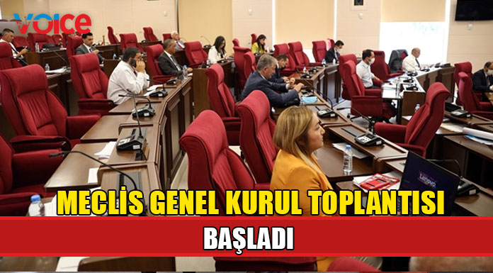 Meclis Genel Kurul toplantısı başladı