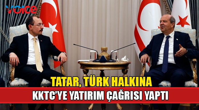 Tatar, TC Ticaret Bakanı Muş'u kabul etti