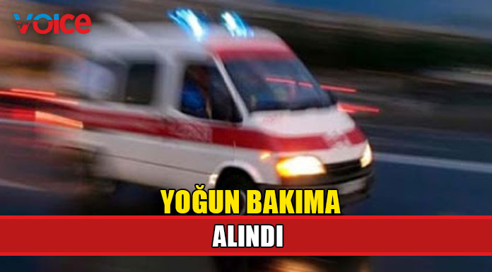 Haspolat'ta iş kazası! Vinç halatı koptu, demir sehpa üzerine düştü
