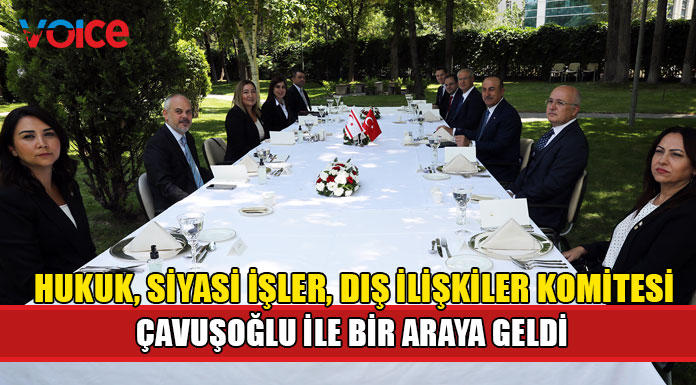 Çavuşoğlu’na Meclis çalışmaları hakkında bilgiler verildi