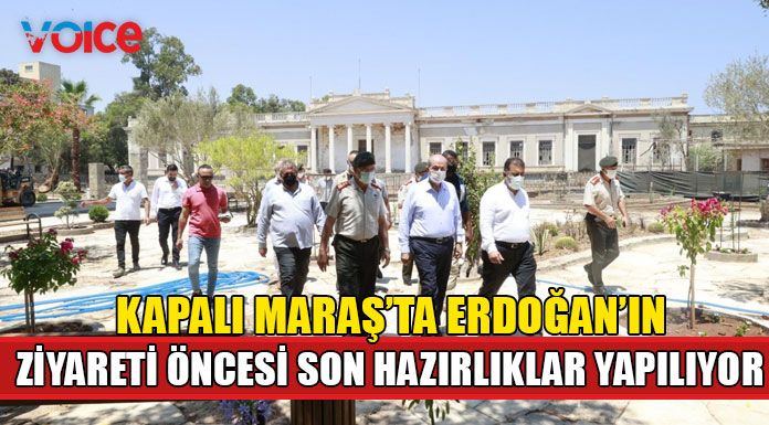 Cumhurbaşkanı Tatar, Maraş'ta incelemelerde bulundu