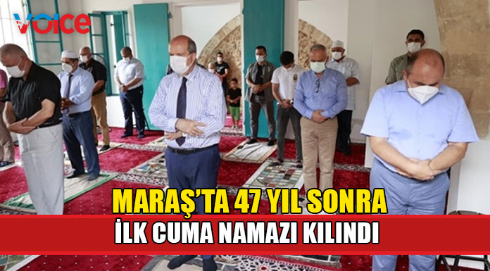 İbadete açılan Bilal Ağa Mescidinde ilk cuma namazı kılındı
