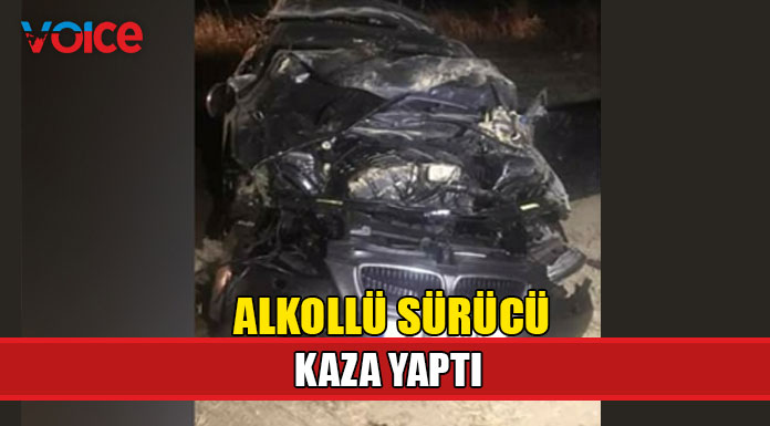 Lefkoşa-Güzelyurt Anayolu'nda kaza... 2 yaralı!