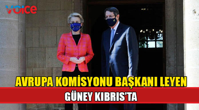 Leyen yangın bölgesini ziyaret etti