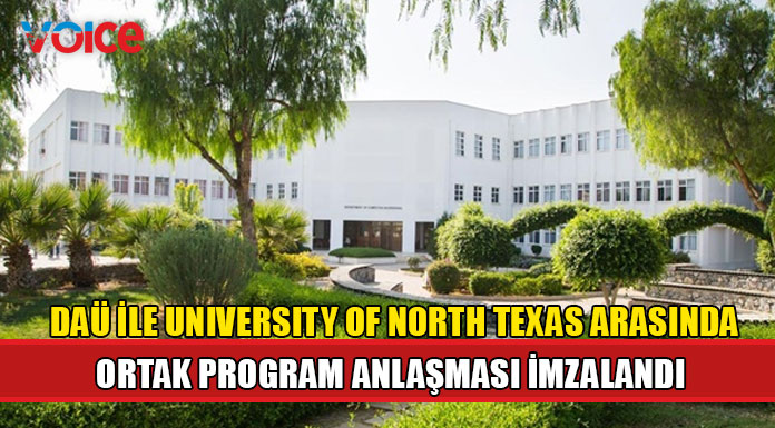 DAÜ ile University of North Texas arasında anlaşma imzalandı