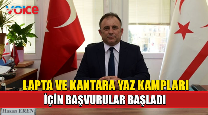 Gençlik Dairesi kamplarına başvurular başladı