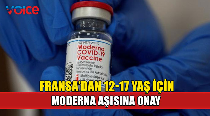 Fransa’dan 12-17 yaş için Moderna aşısına onay