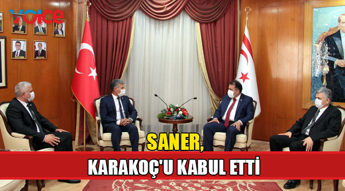Saner, Karakoç’a yeni görevinde başarılar diledi