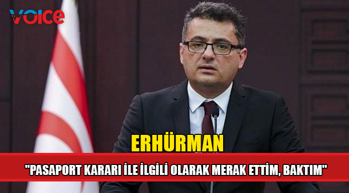 Erhürman ''Sn. Tatar, bu bir tercih değil, haktır diyor''