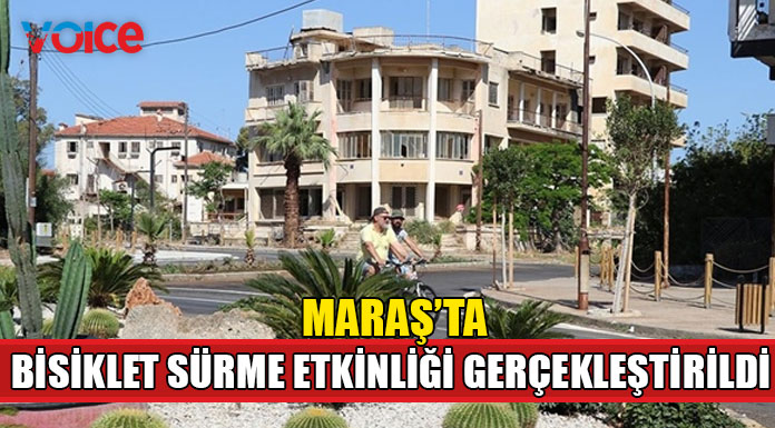 60 kişilik grup, sabah saatlerinde Maraş'ta pedal çevirdi