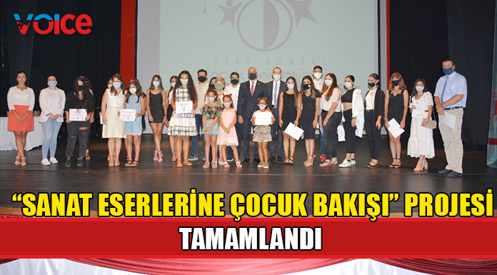 "Sanat Eserlerine Çocuk Bakışı" projesi ödül töreni gerçekleşti