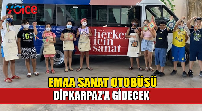 EMAA Sanat Otobüsü, Dipkarpaz ve Lefkoşa'da çalıştay gerçekleştirecek