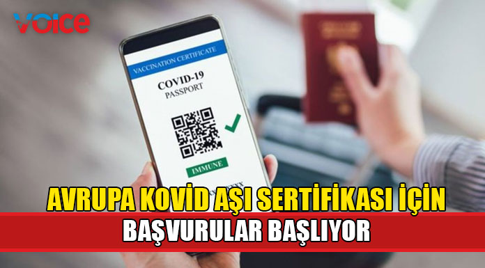 Kıbrıslı Türkler aşı sertifikası için başvuru yapabilecek