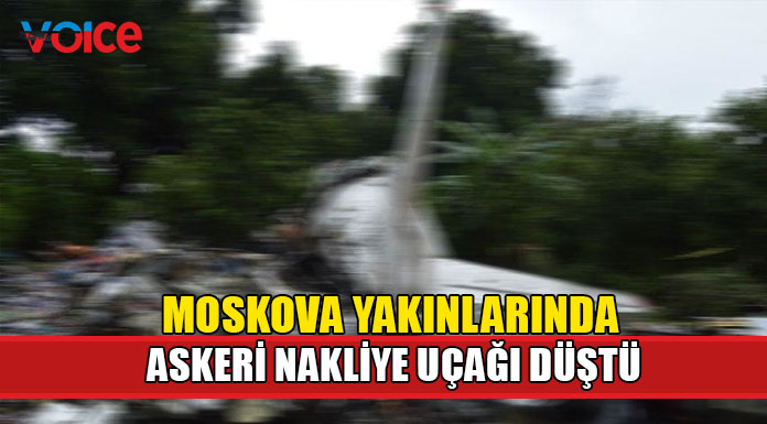 İl-112V tipi askeri nakliye uçağı düştü
