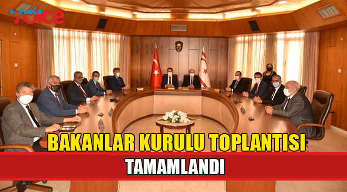 Bakanlar Kurulu toplantısı sona erdi